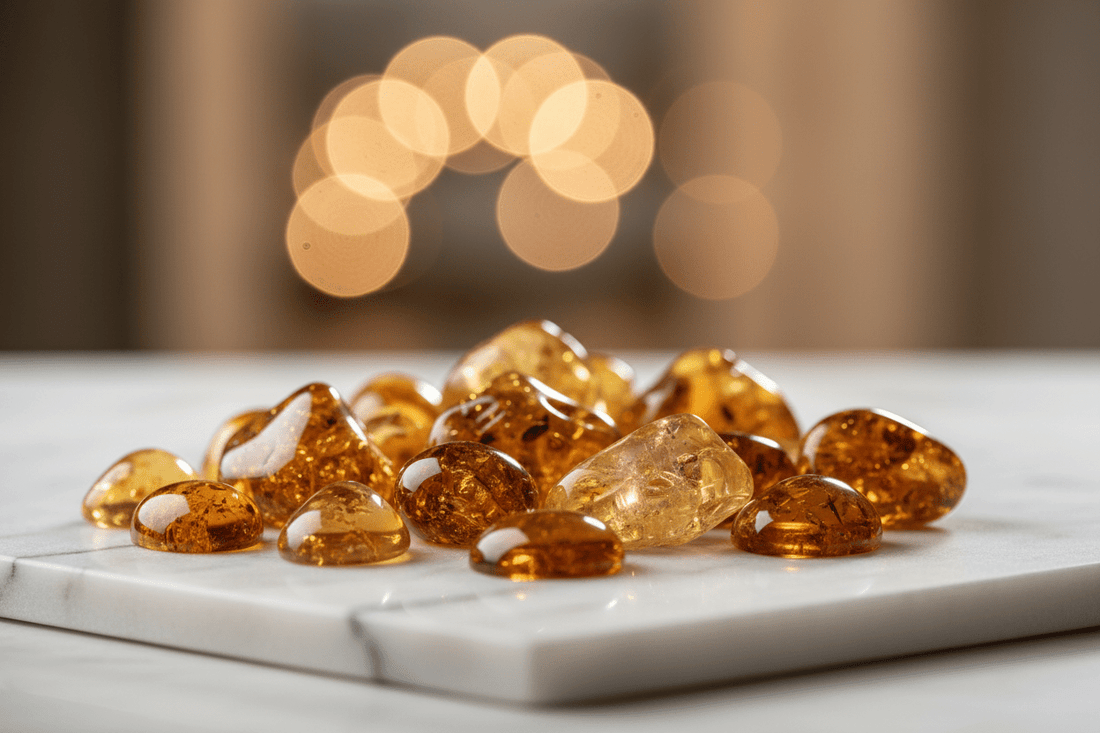 Ambre : comment l'associer à d'autres pierres naturelles - Kumari Legacy