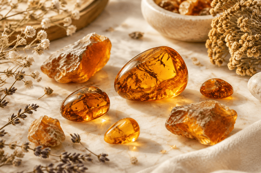 Ambre en Lithothérapie : Mythes et Idées Reçues à Connaître - Kumari Legacy