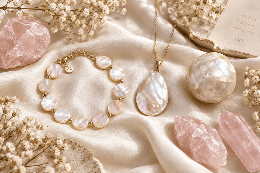 Nacre en Lithothérapie : Quel Cadeau Symbolique Offrir ? - Kumari Legacy