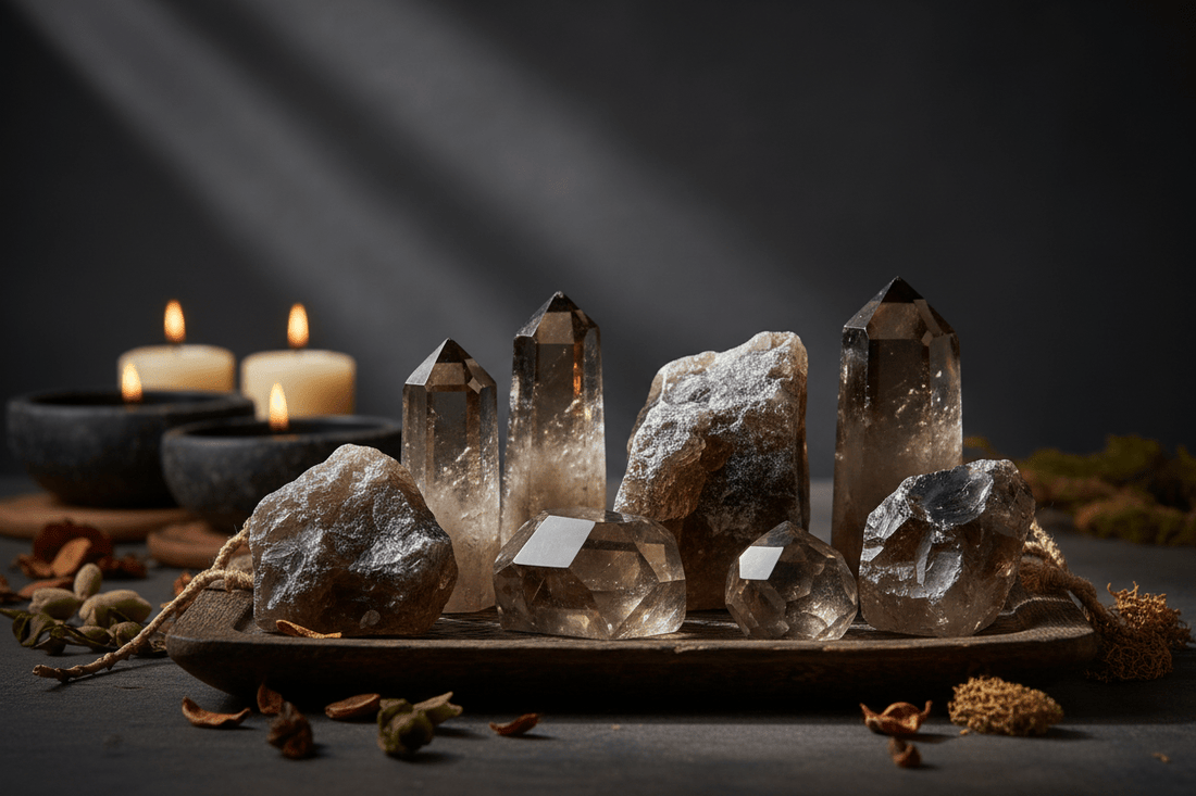 Quartz Fumé : Comment l'Associer à d'Autres Pierres ? - Kumari Legacy