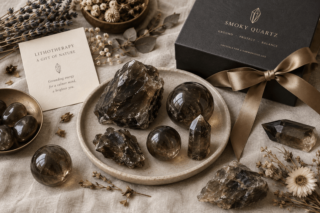 Quartz Fumé : Quel Cadeau Offrir en Lithothérapie ? - Kumari Legacy