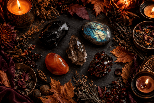 Samain et Halloween : quelles pierres pour un rituel d'automne ?