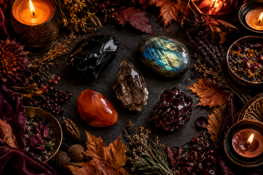 Samain et Halloween : quelles pierres pour un rituel d'automne ?