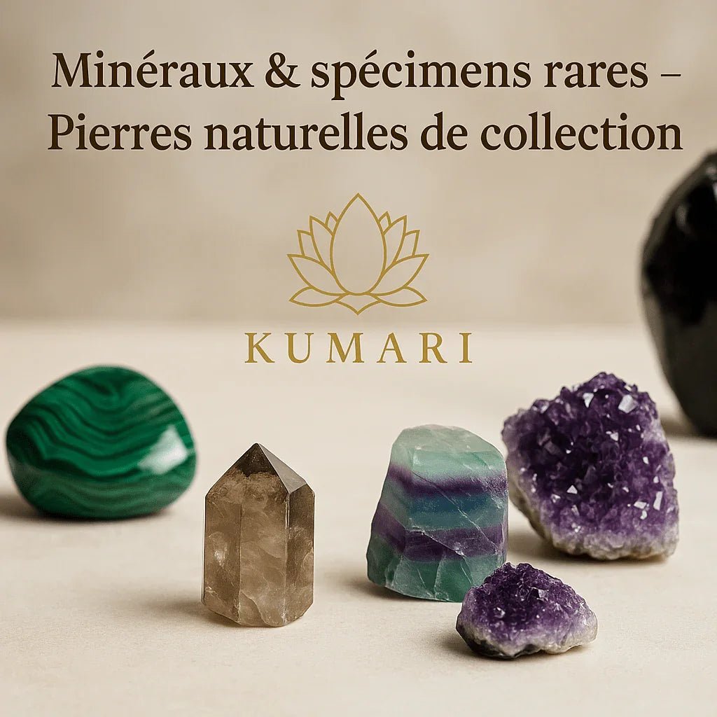 Minéraux naturels – bruts, polis et sculptés - Kumari Legacy