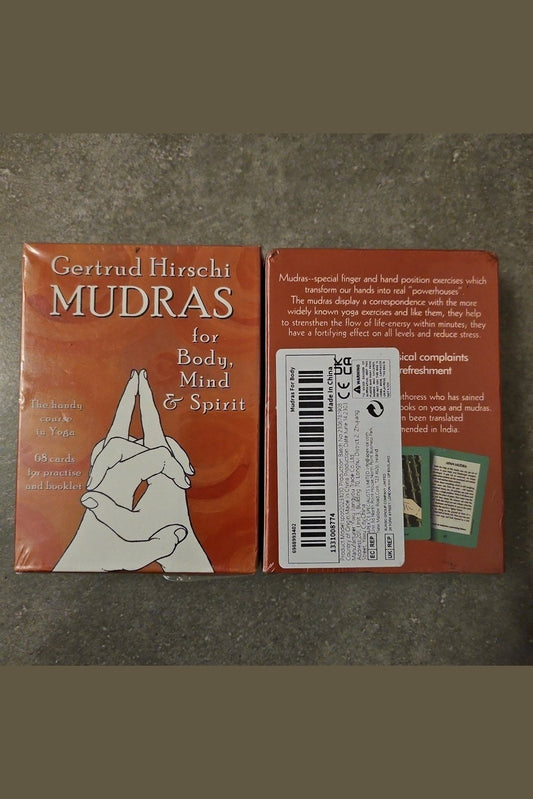 Carte de Mudras - Guide Visuel pour l'Harmonie Corporelle et Mentale

