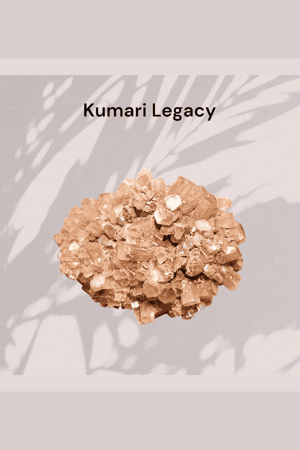 Spécimen en Aragonite Naturelle - Pierre de Sérénité - Kumari Legacy