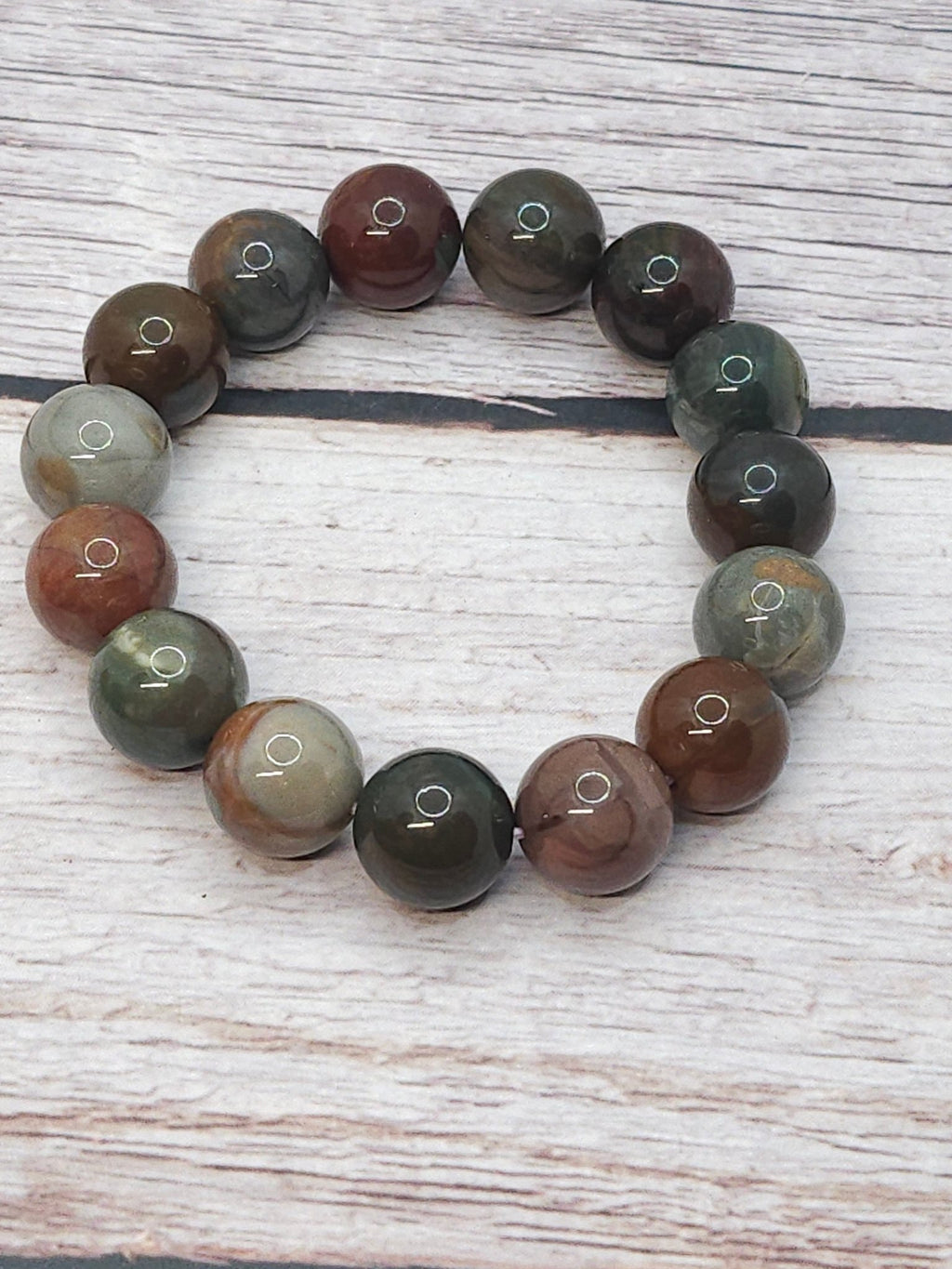 Bracelet Agate Alashan 12mm - Kumari Legacy