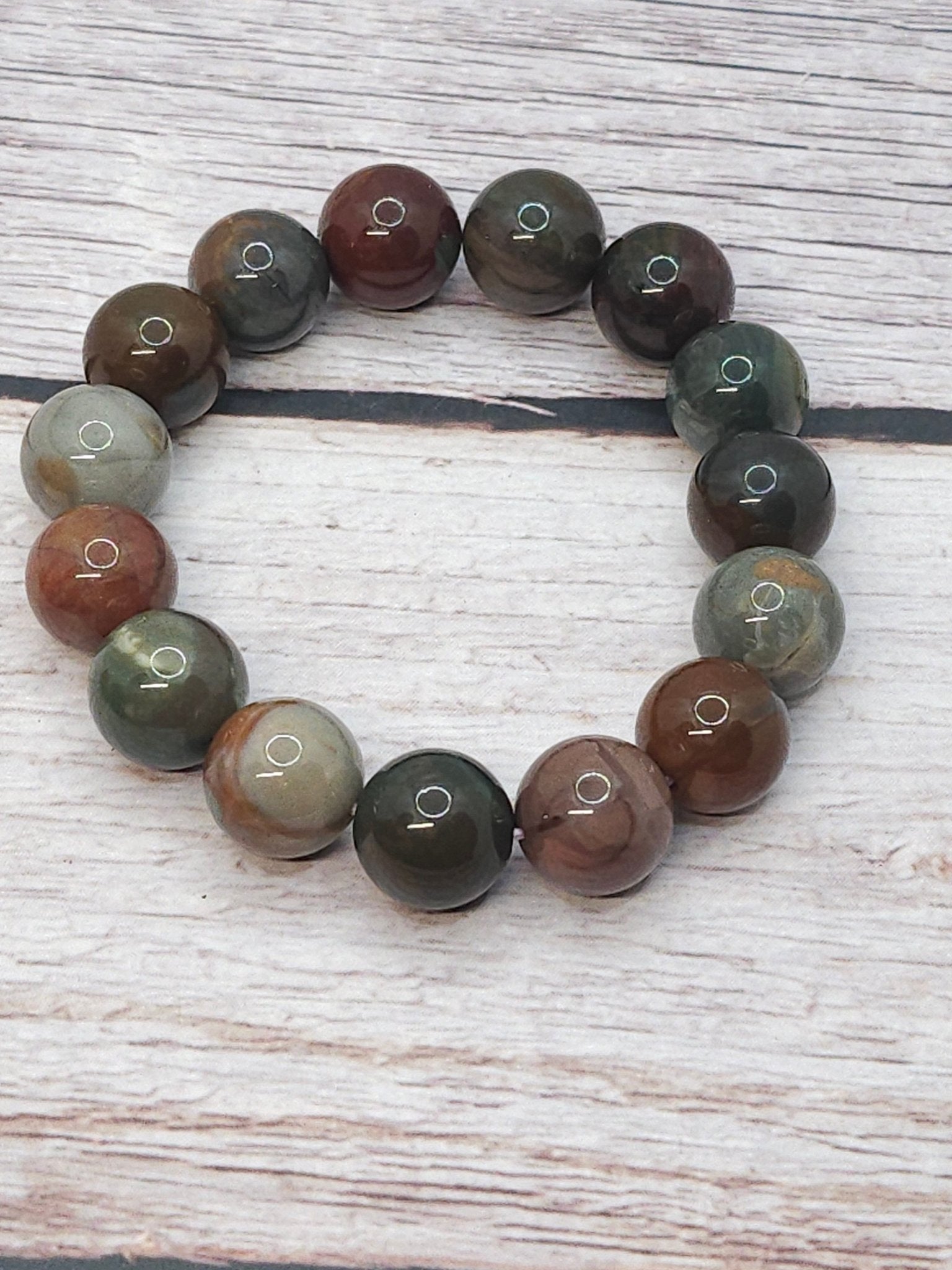 Bracelet Agate Alashan 12mm - Kumari Legacy
