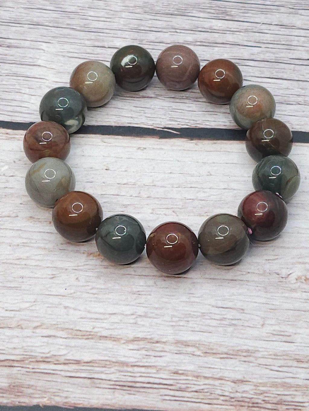 Bracelet Agate Alashan 12mm - Kumari Legacy