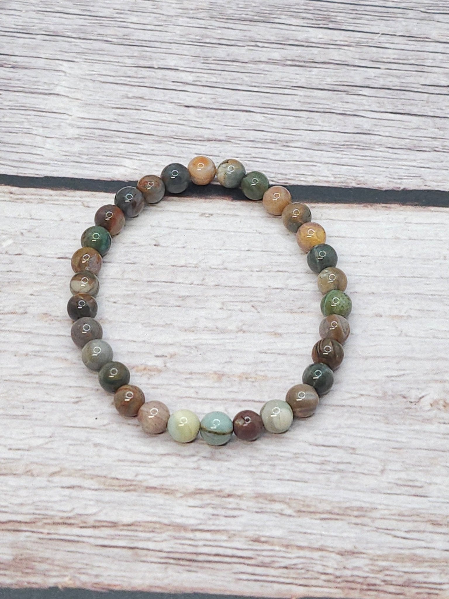Bracelet Agate Alashan 4mm - Kumari Legacy
