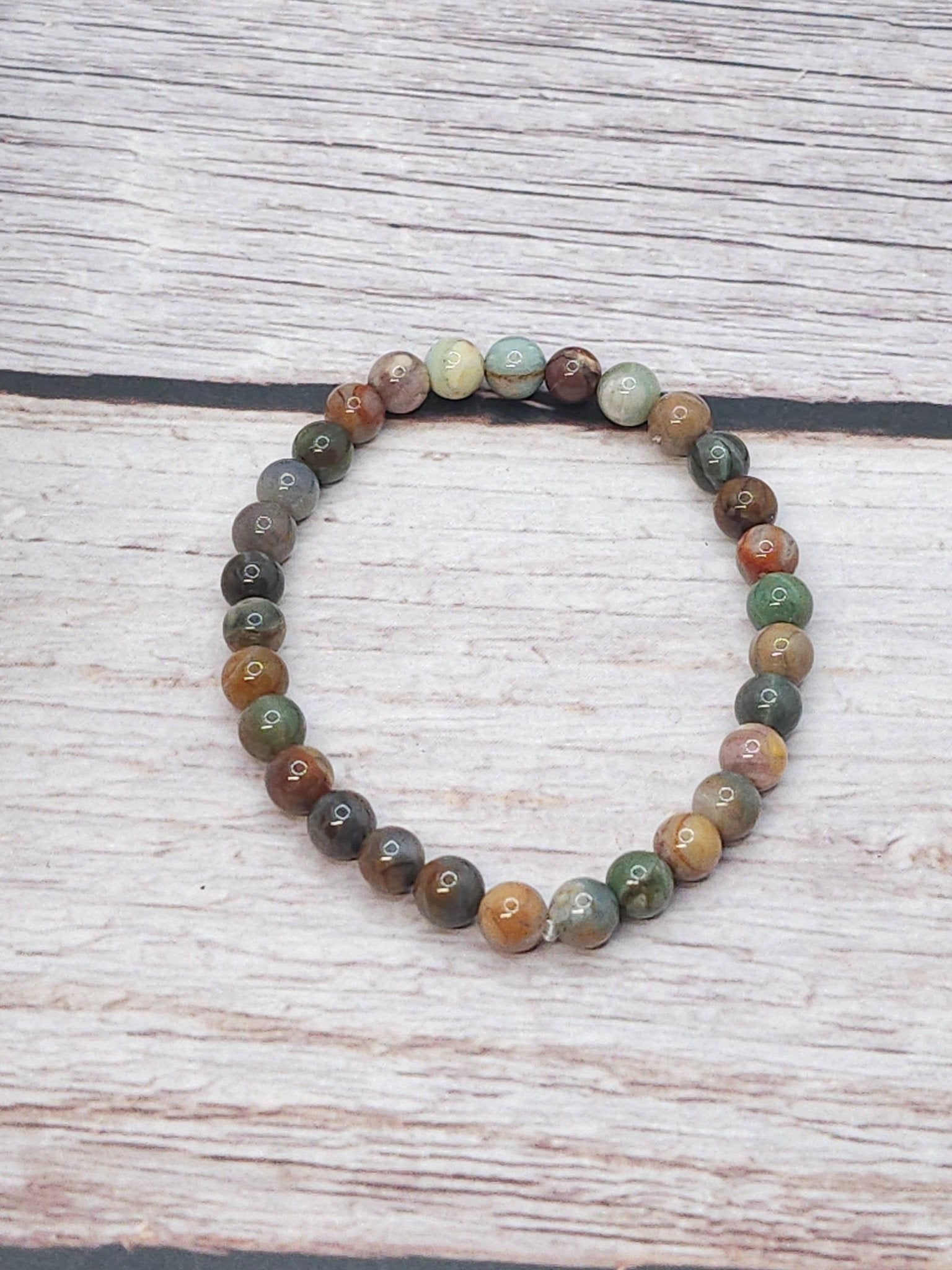 Bracelet Agate Alashan 4mm - Kumari Legacy