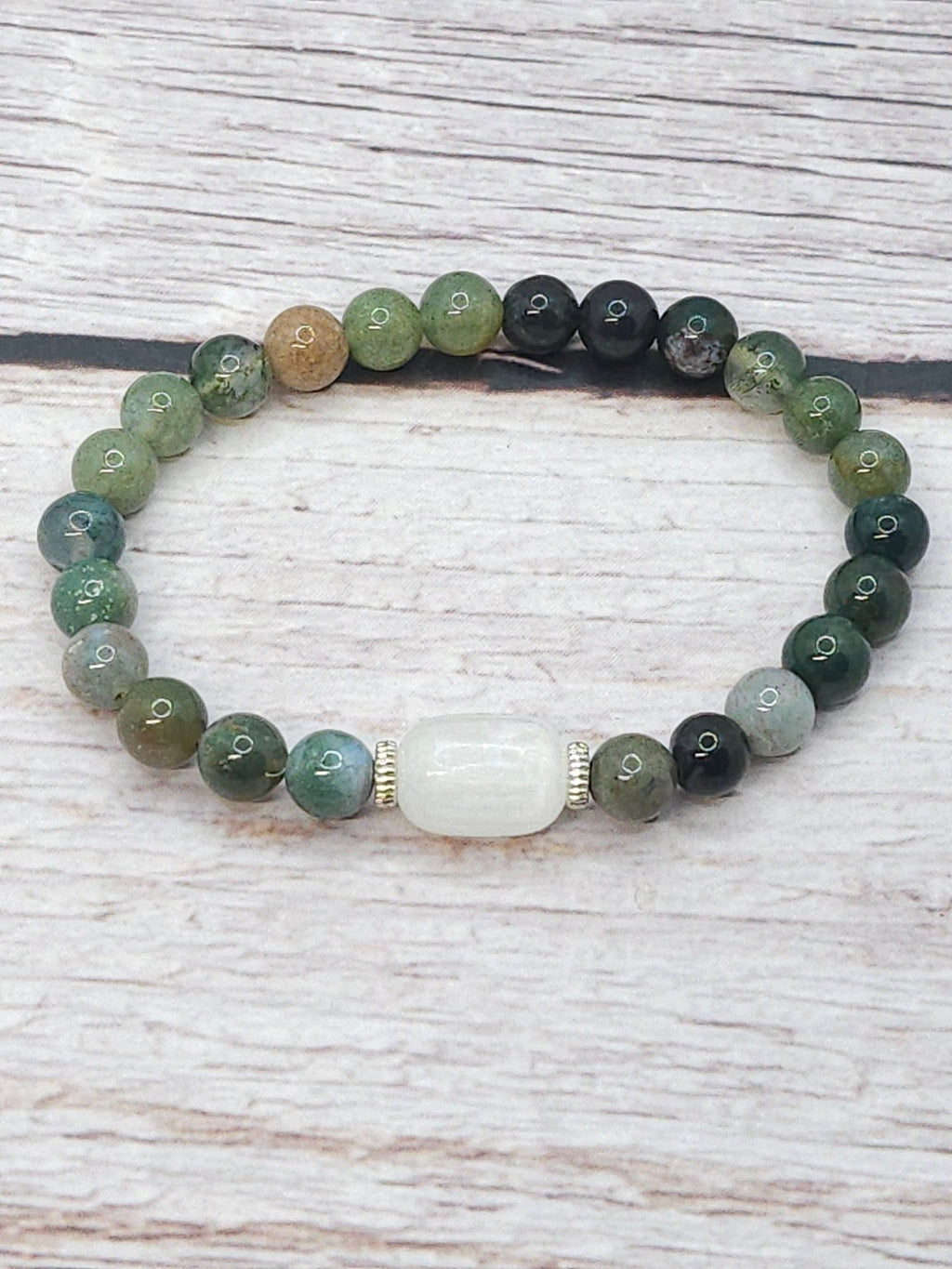 Bracelet Agate Indienne 6mm - Kumari Legacy