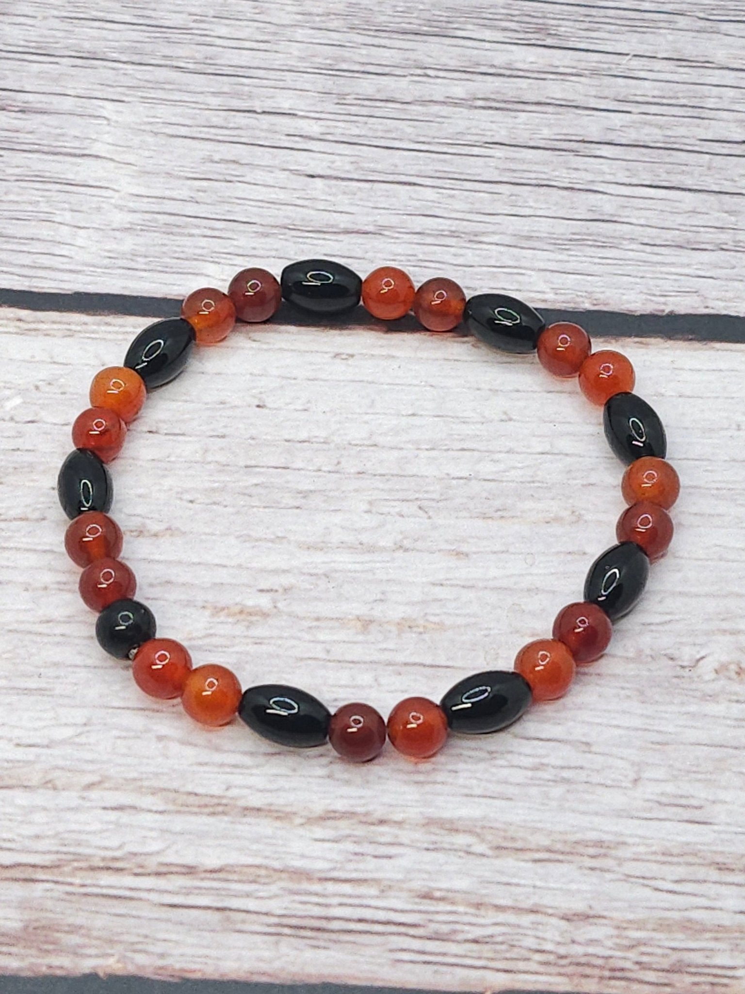 Bracelet Agate Rouge 8mm - Kumari Legacy