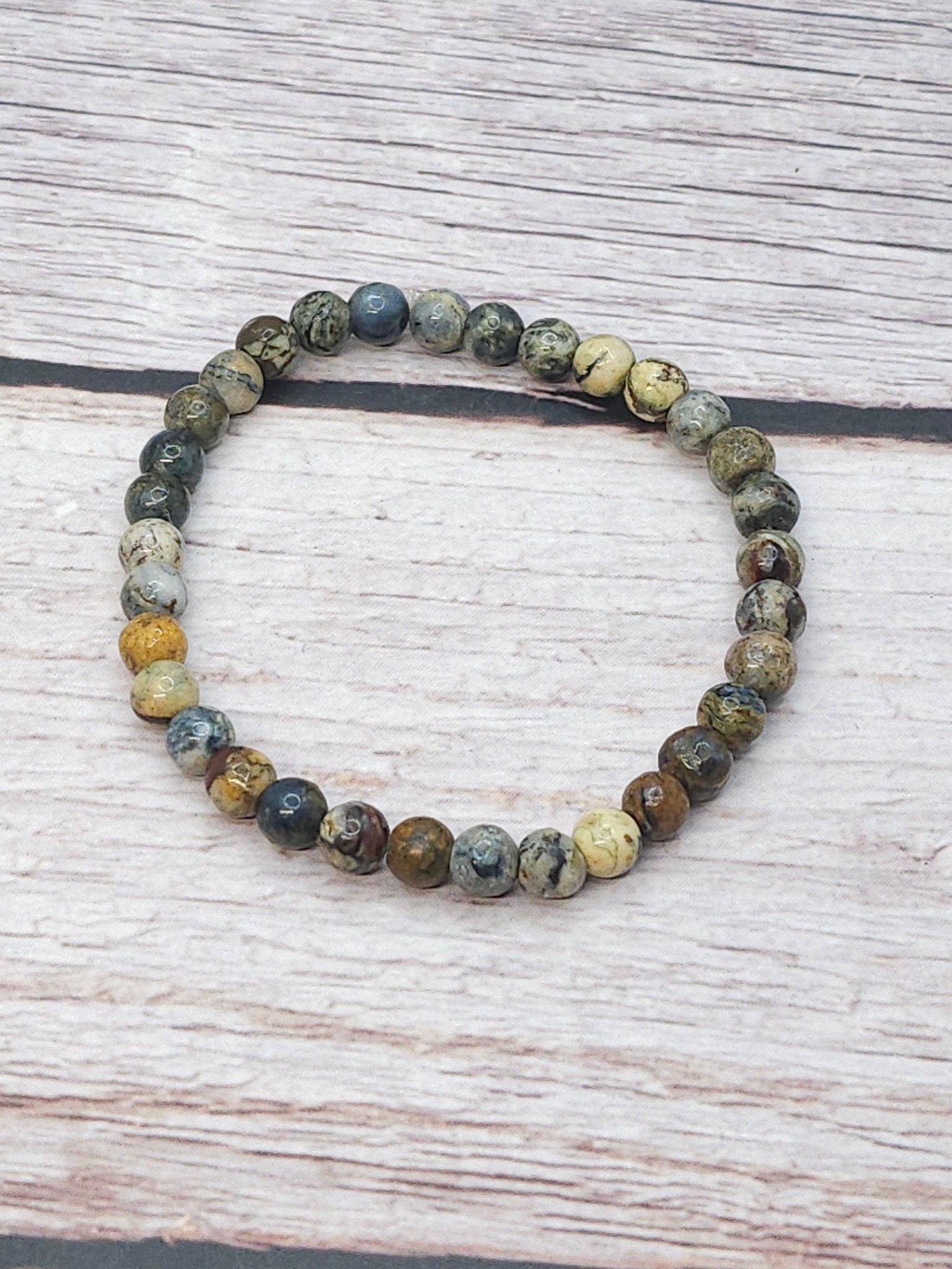 Bracelet Agate Symbiotique 6mm - Kumari Legacy