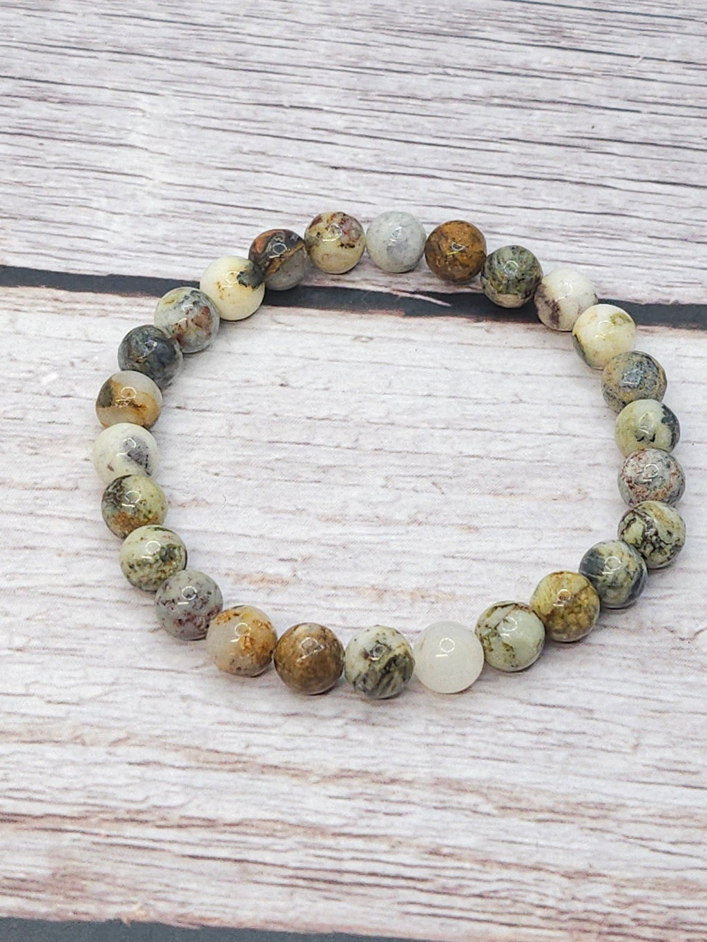 Bracelet Agate Symbiotique 8mm - Kumari Legacy