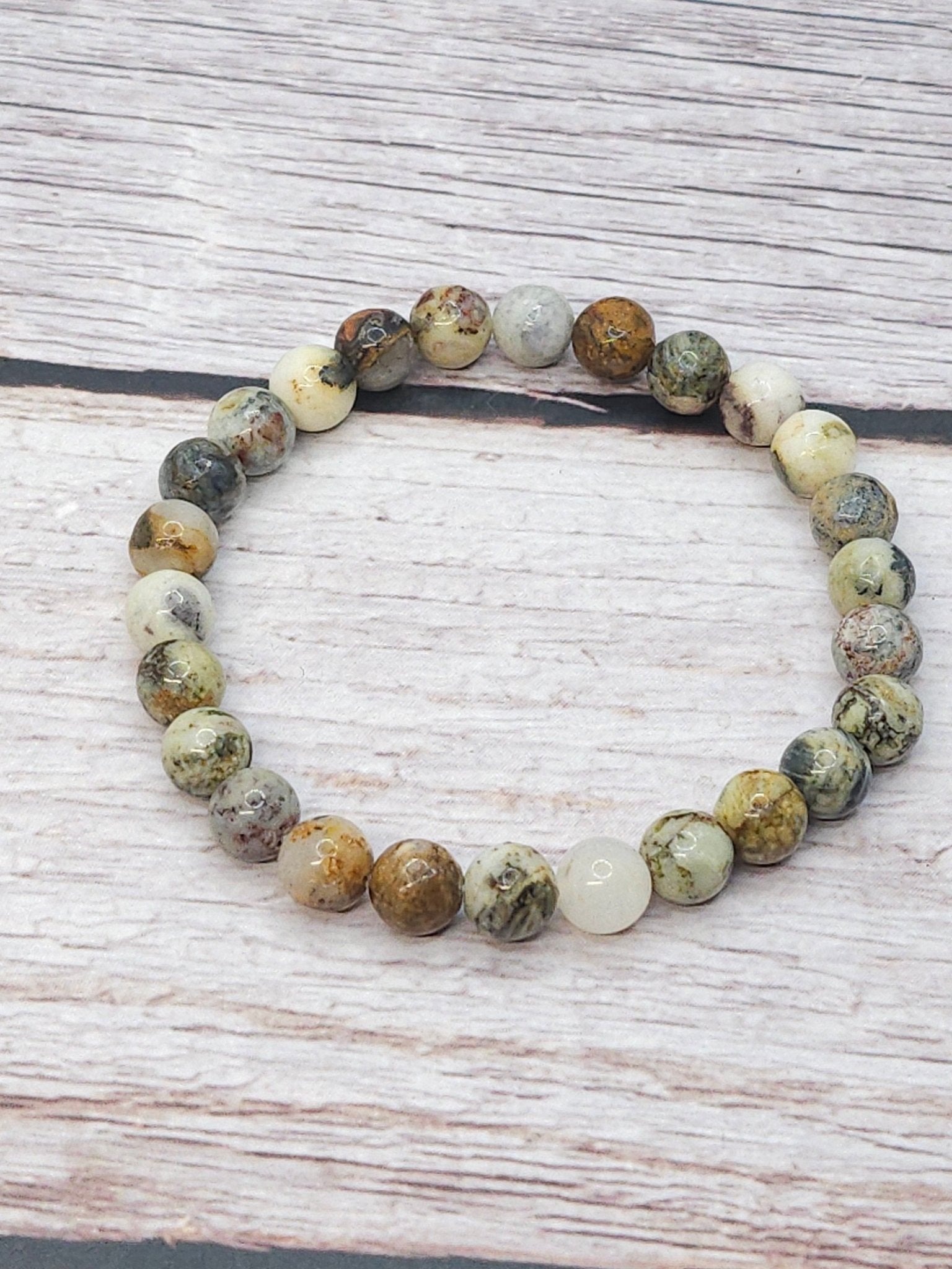 Bracelet Agate Symbiotique 8mm - Kumari Legacy