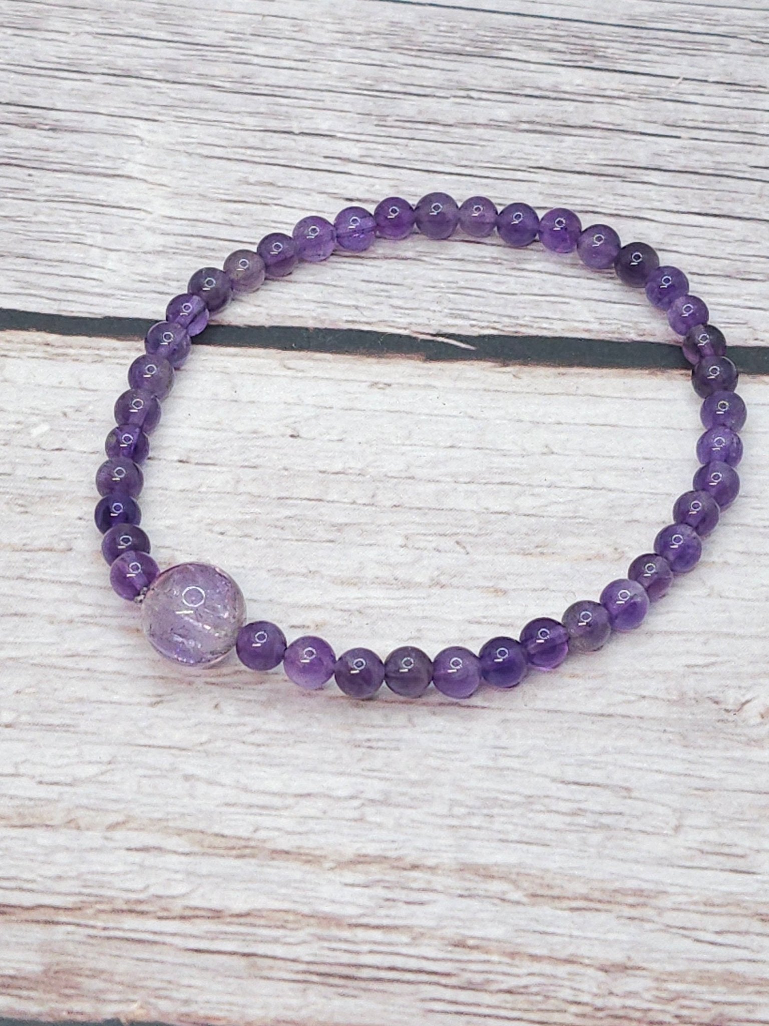 Bracelet Améthyste 4mm - Kumari Legacy