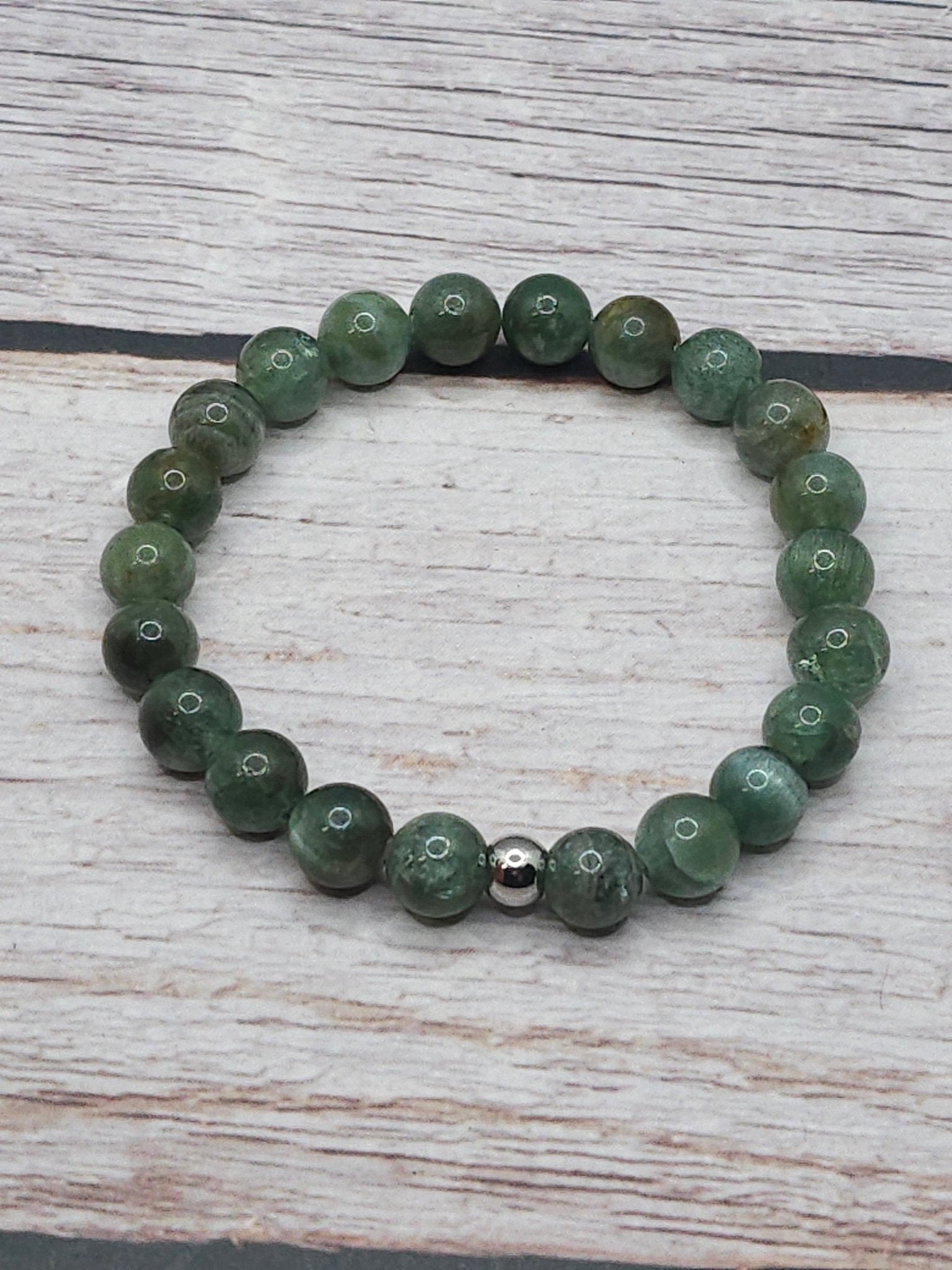 Bracelet Apatite Verte 8mm - Kumari Legacy