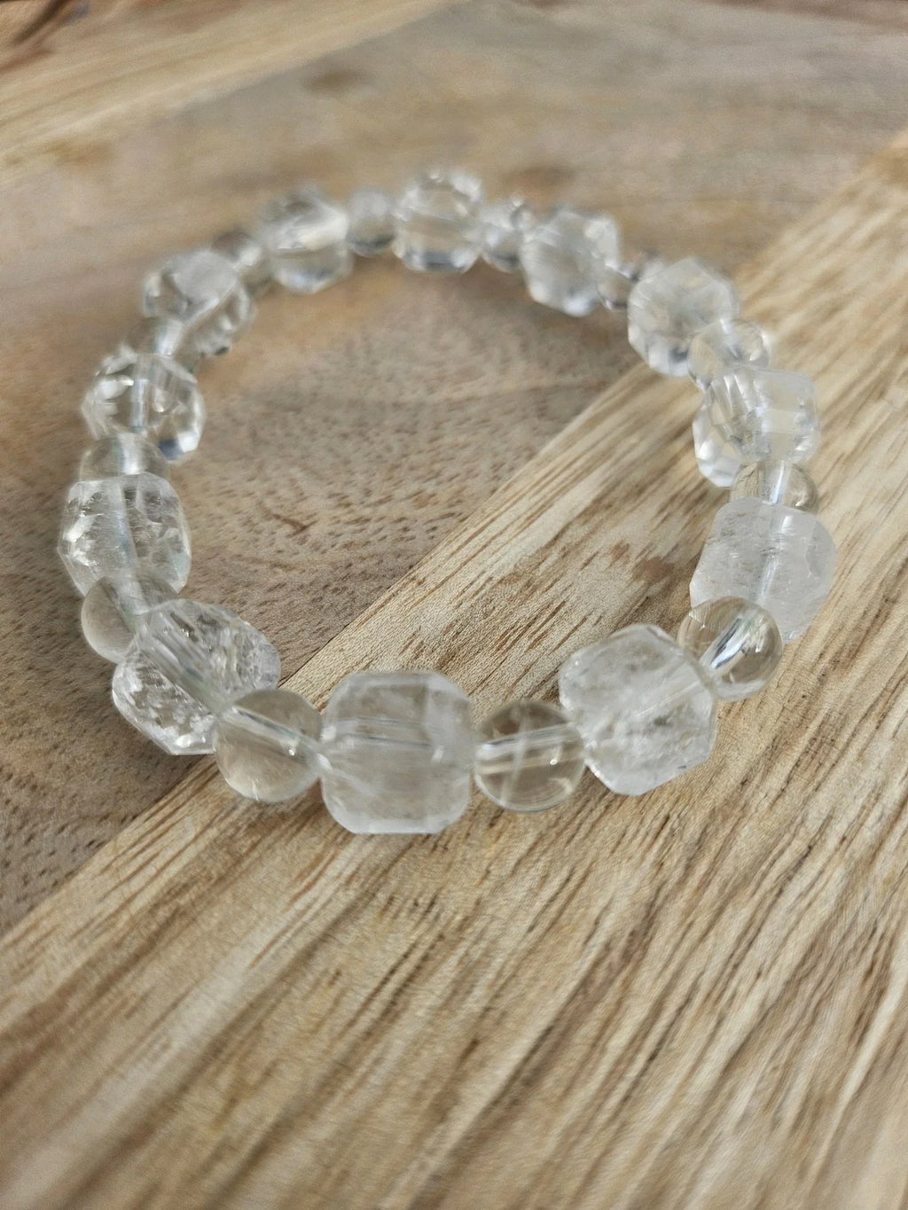 Bracelet “Atlas” – Quartz Cube – Sur mesure - Kumari Legacy