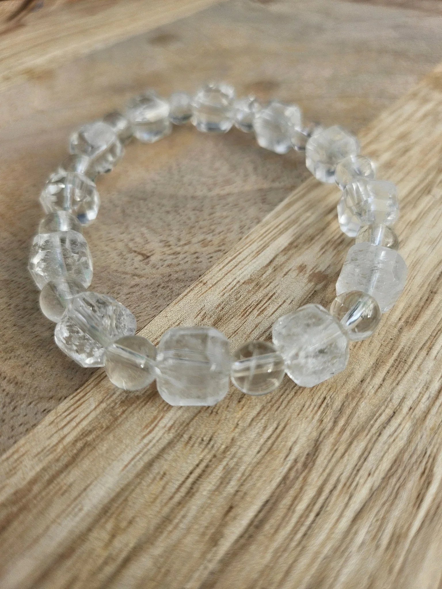 Bracelet “Atlas” – Quartz Cube – Sur mesure - Kumari Legacy