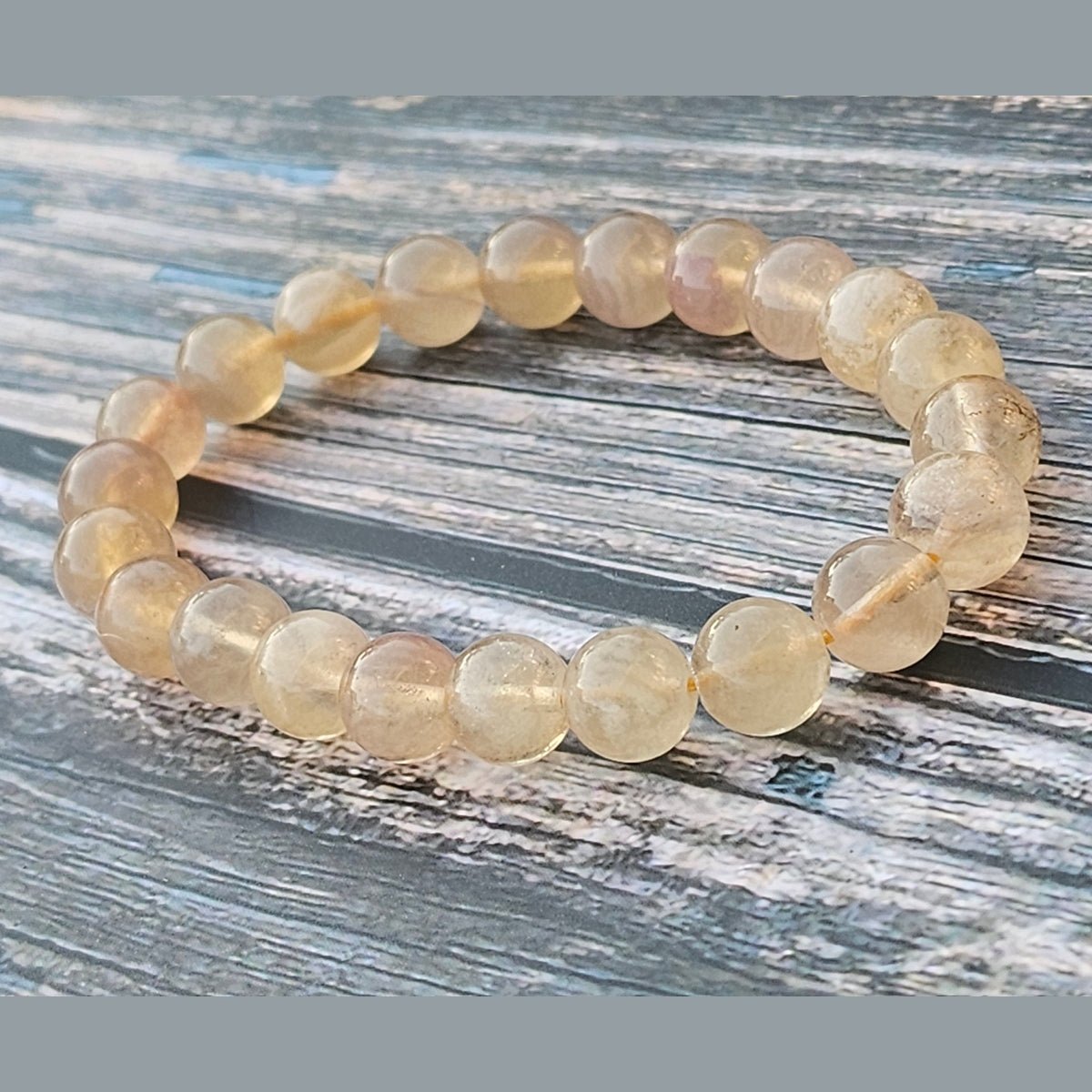 Bracelet Fluorite jaune – 8mm - Kumari Legacy