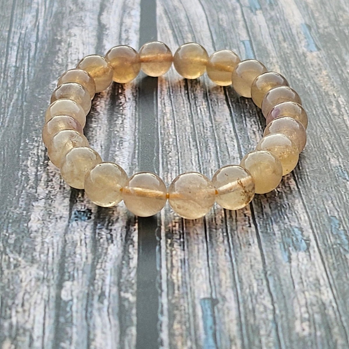 Bracelet Fluorite jaune – 8mm - Kumari Legacy