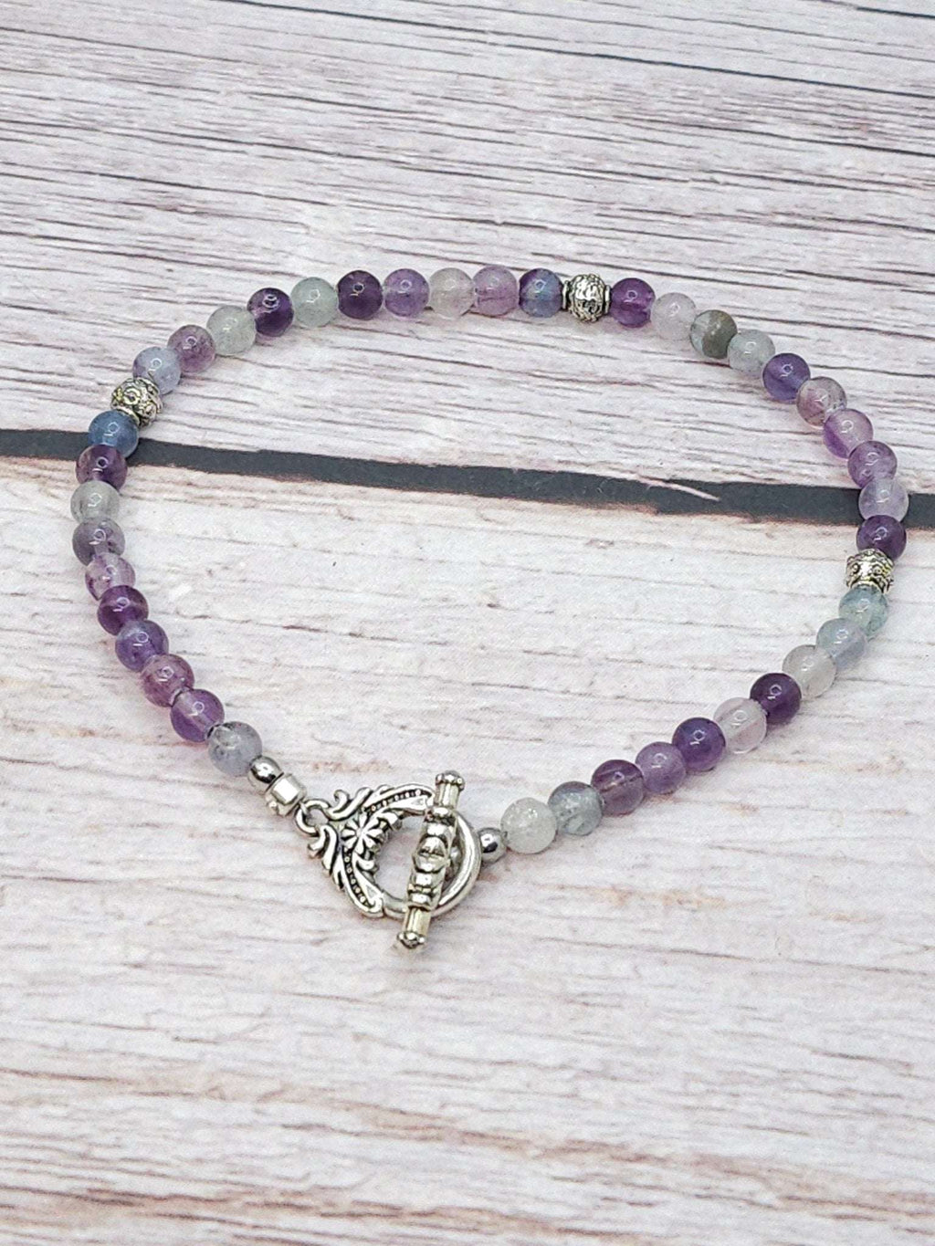 Bracelet Fluorite Multicolore 3mm - Kumari Legacy
