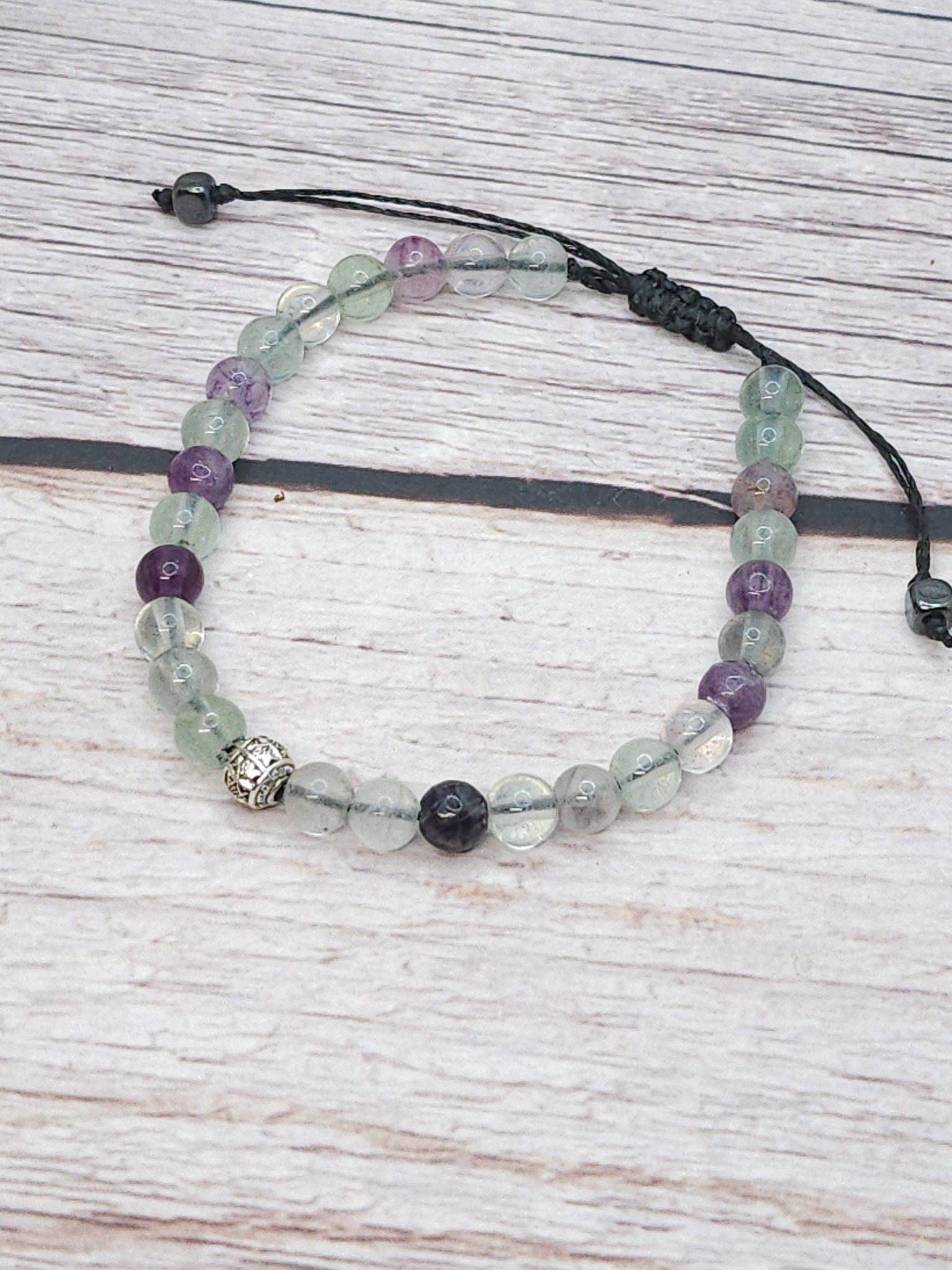 Bracelet Fluorite Multicolore 6mm - Kumari Legacy