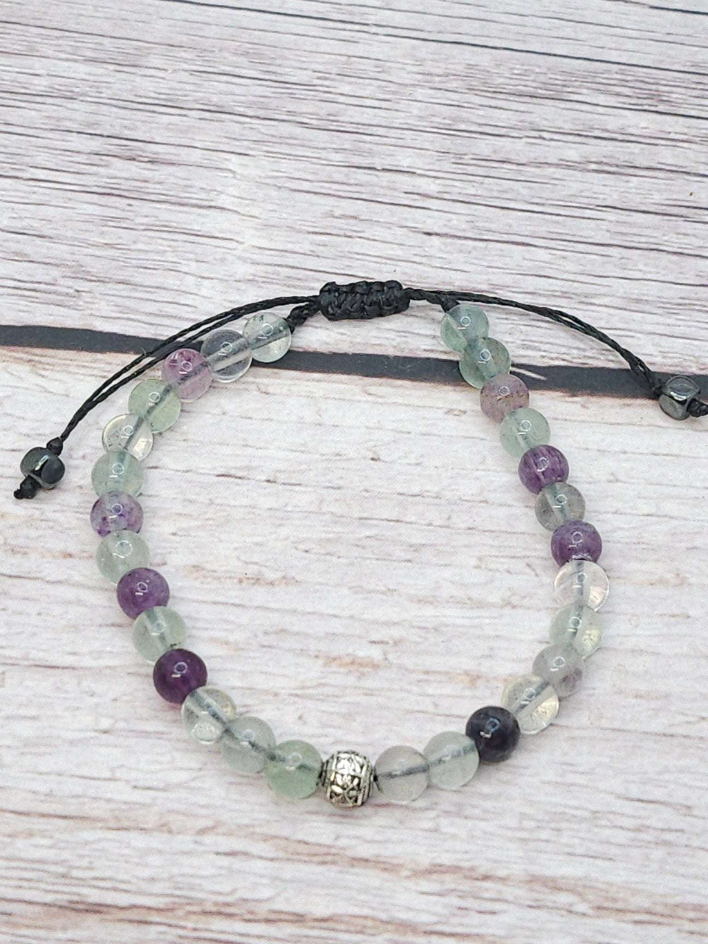 Bracelet Fluorite Multicolore 6mm - Kumari Legacy