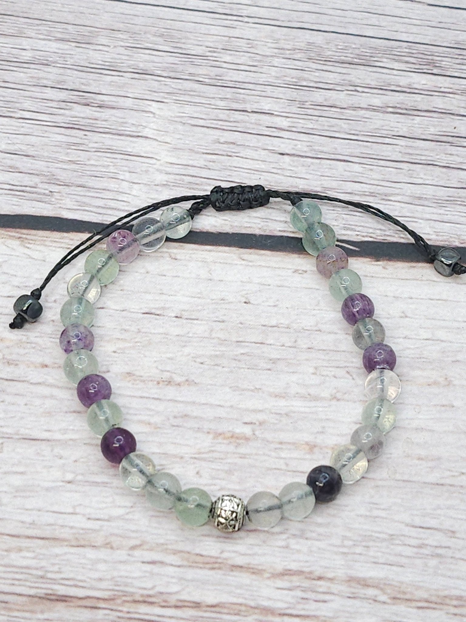 Bracelet Fluorite Multicolore 6mm - Kumari Legacy
