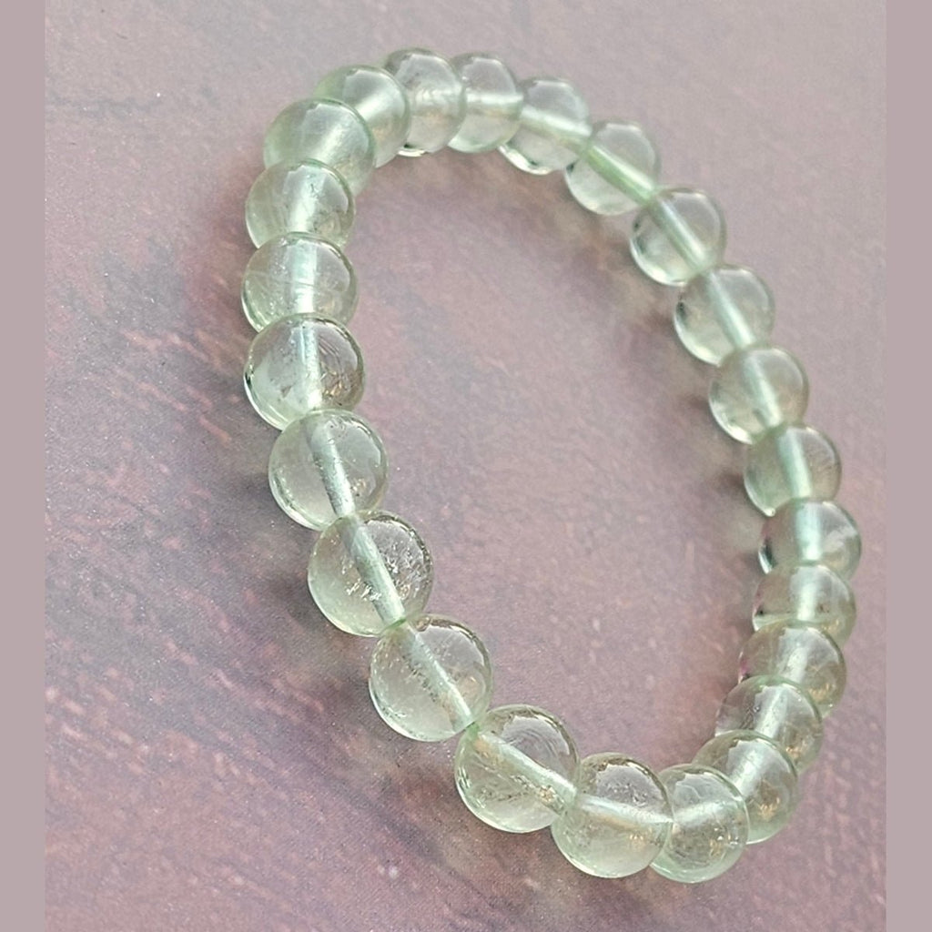 Bracelet Fluorite verte – 8mm - Kumari Legacy
