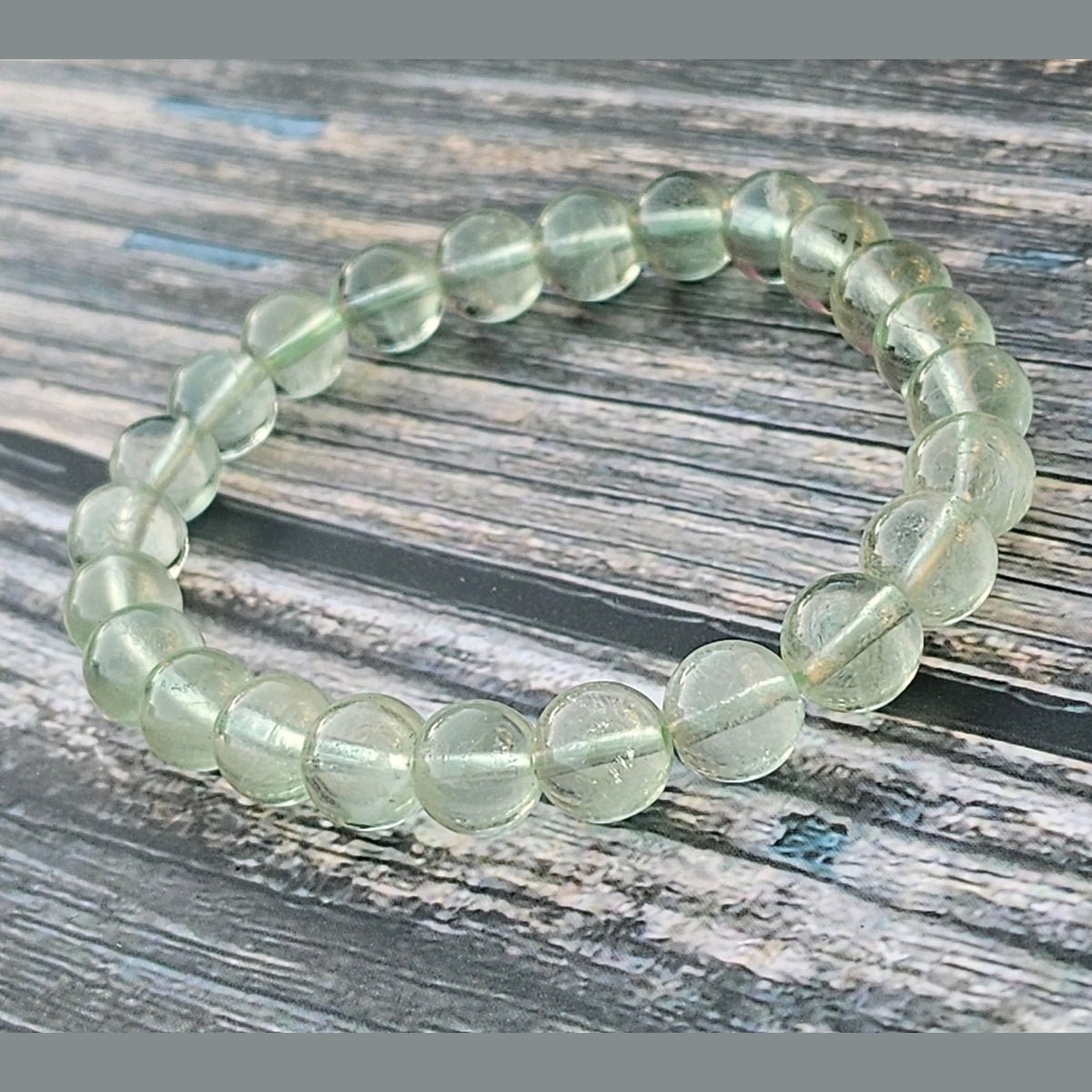 Bracelet Fluorite verte – 8mm - Kumari Legacy