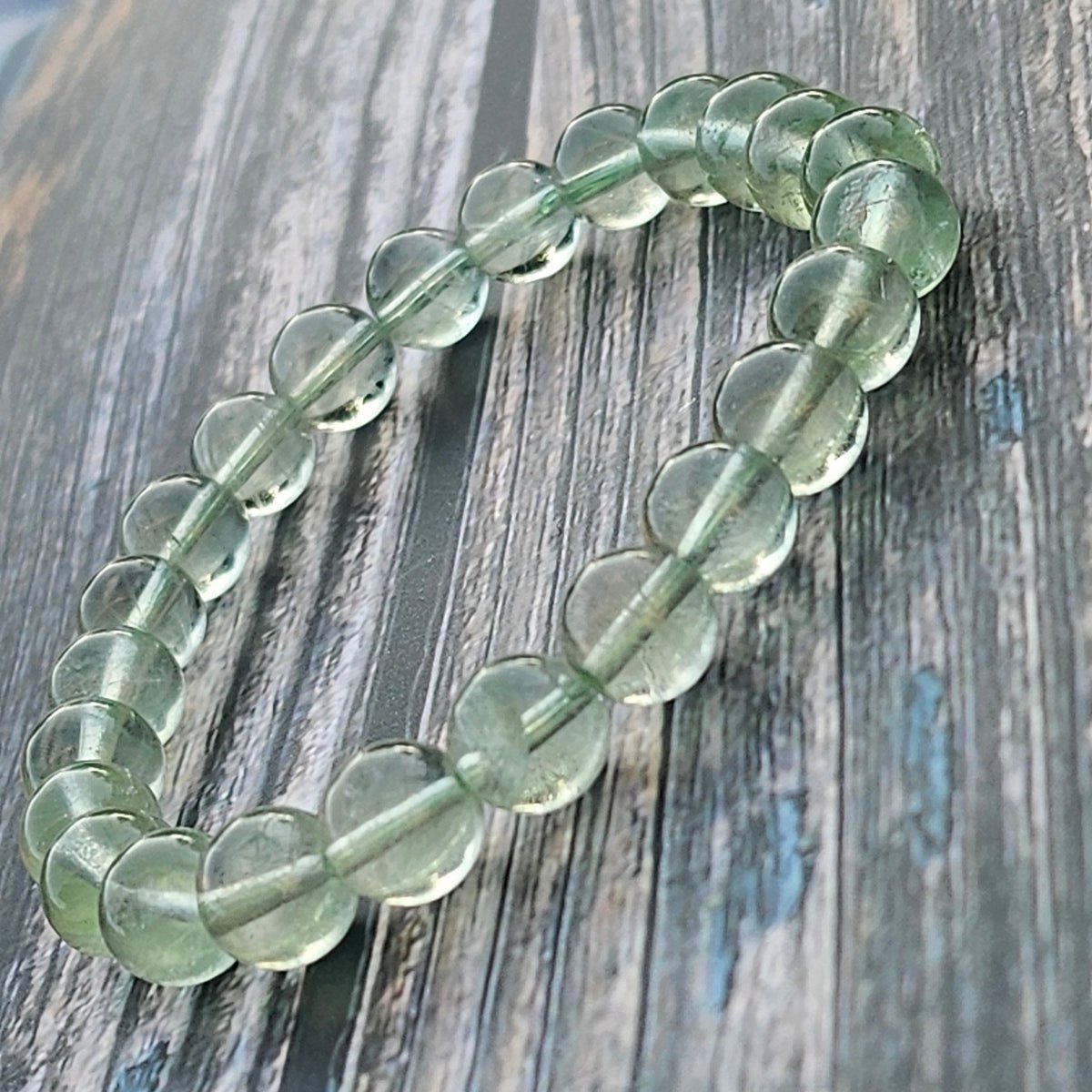 Bracelet Fluorite verte – 8mm - Kumari Legacy