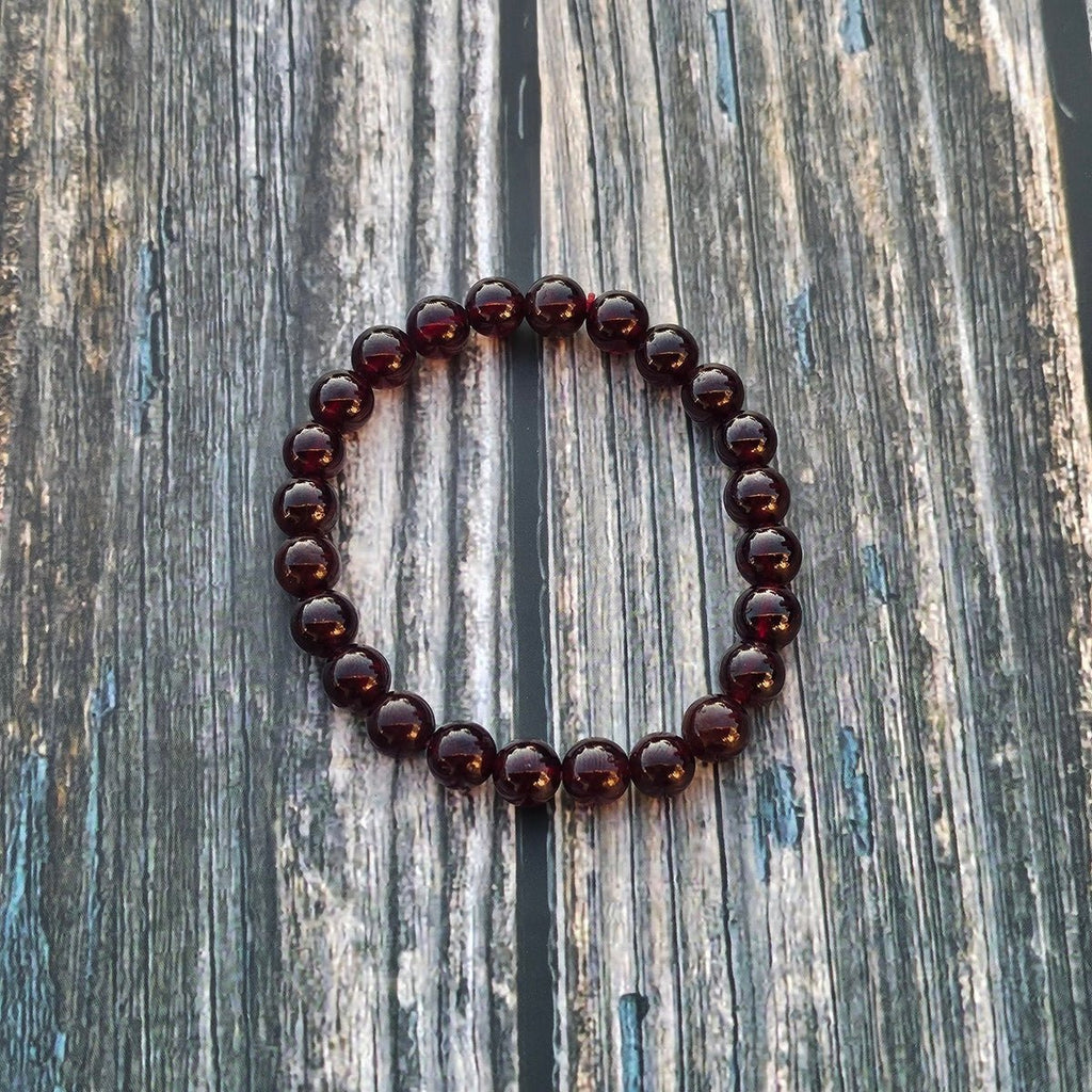 Bracelet Grenat – 8mm - Kumari Legacy