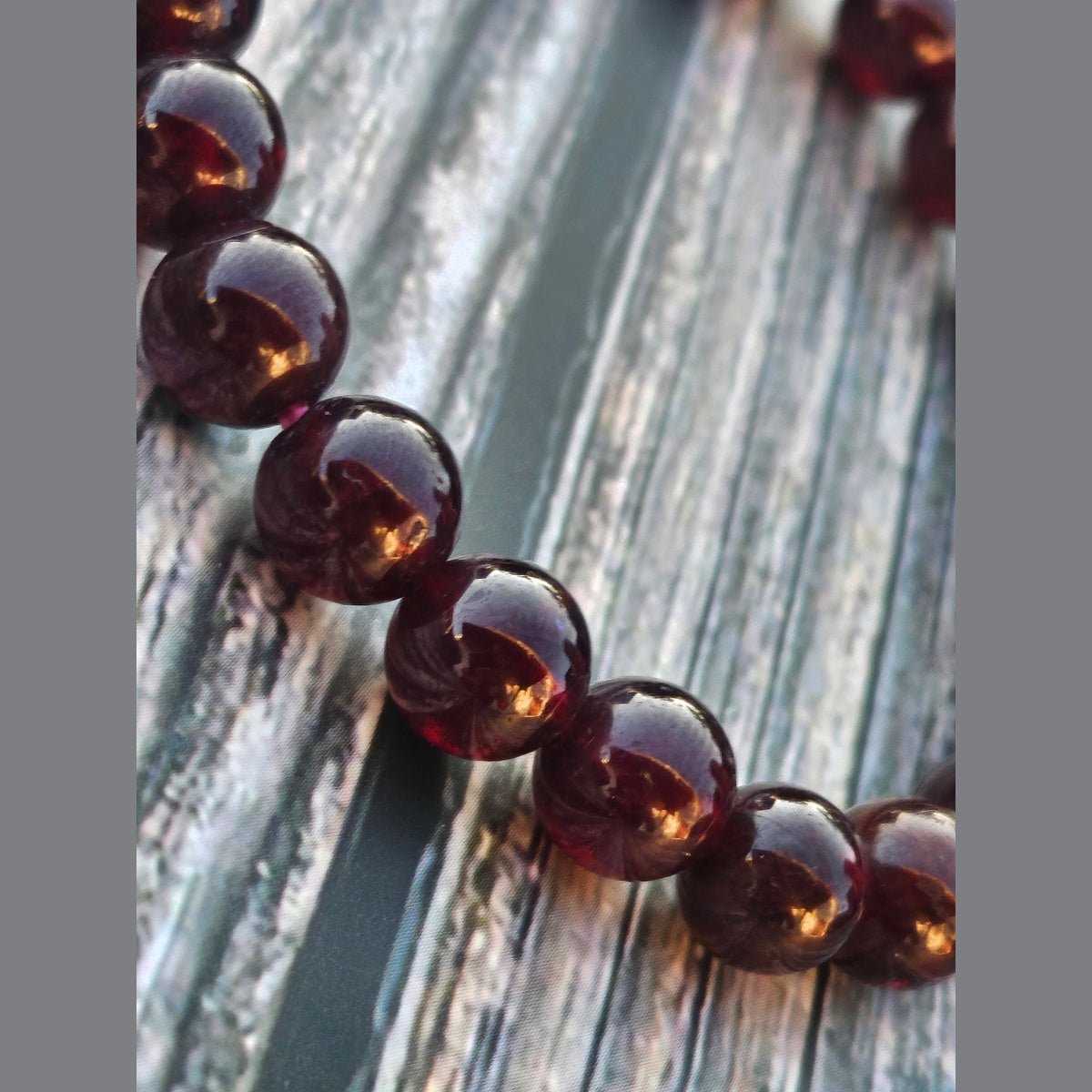 Bracelet Grenat – 8mm - Kumari Legacy