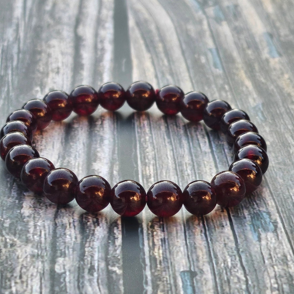 Bracelet Grenat – 8mm - Kumari Legacy