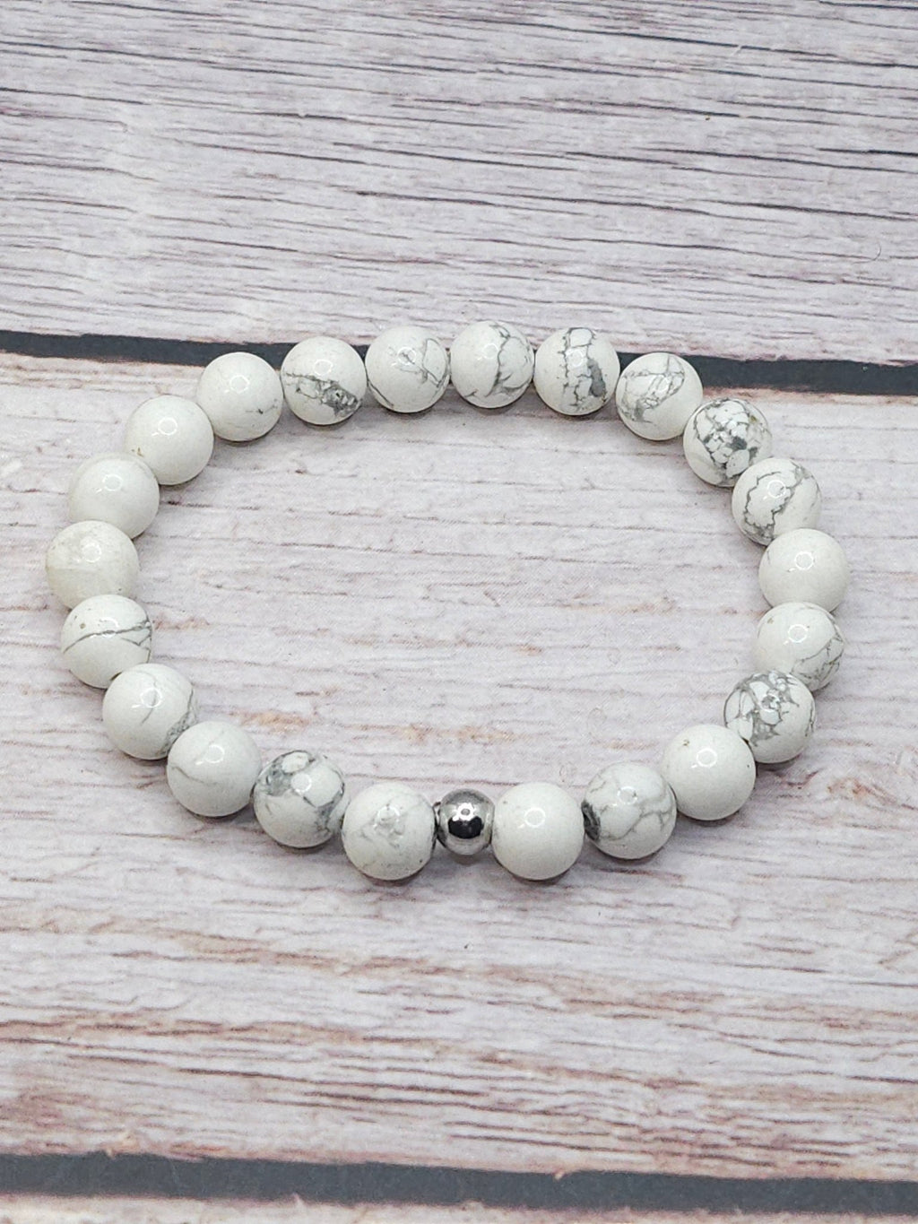 Bracelet Howlite 8mm - Kumari Legacy