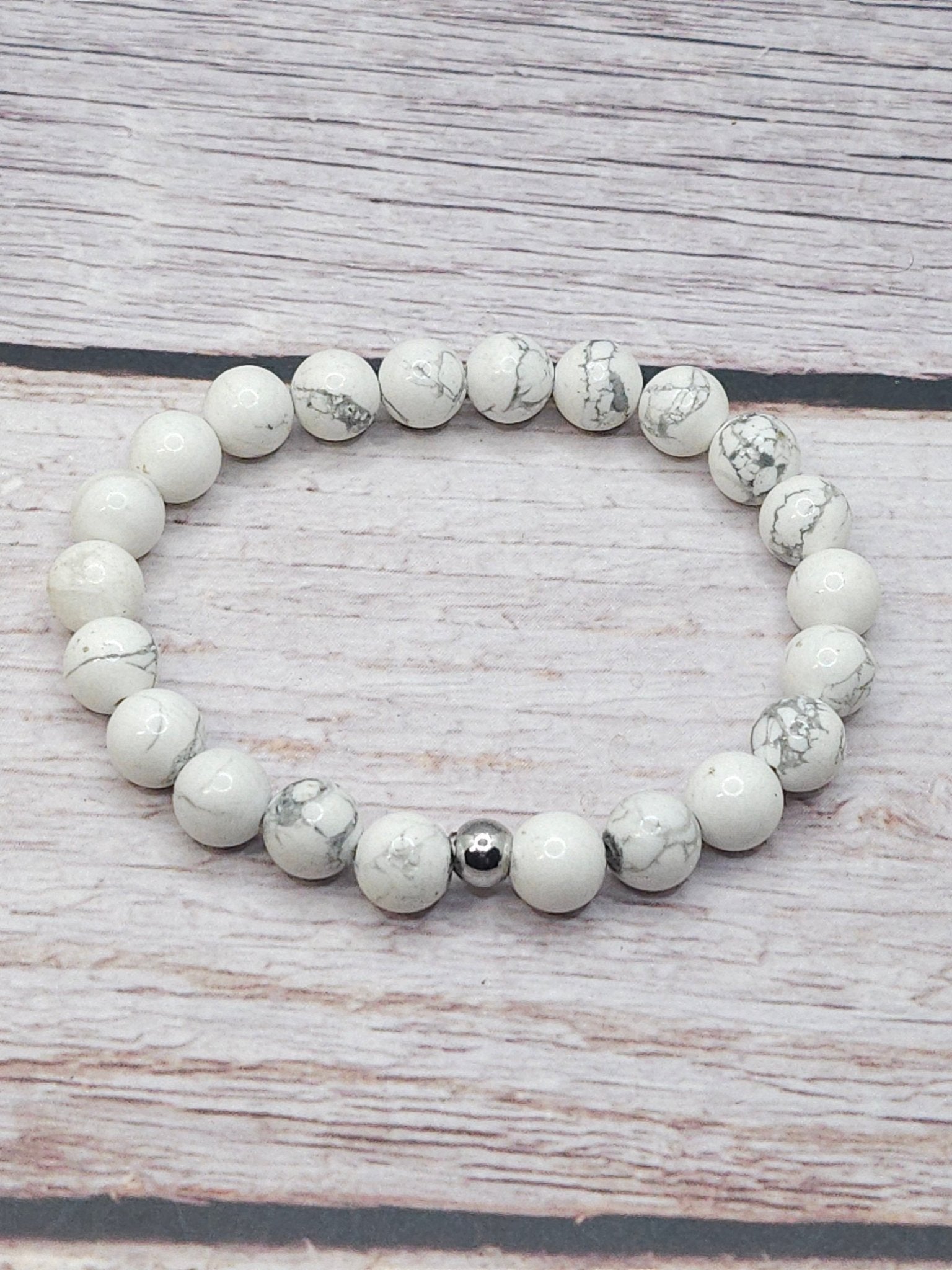 Bracelet Howlite 8mm - Kumari Legacy