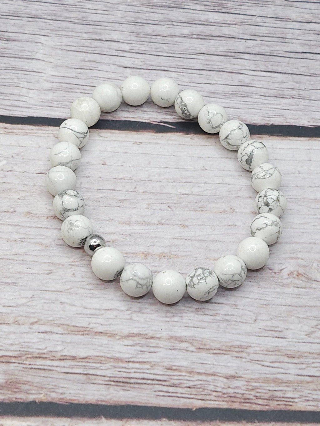 Bracelet Howlite 8mm - Kumari Legacy