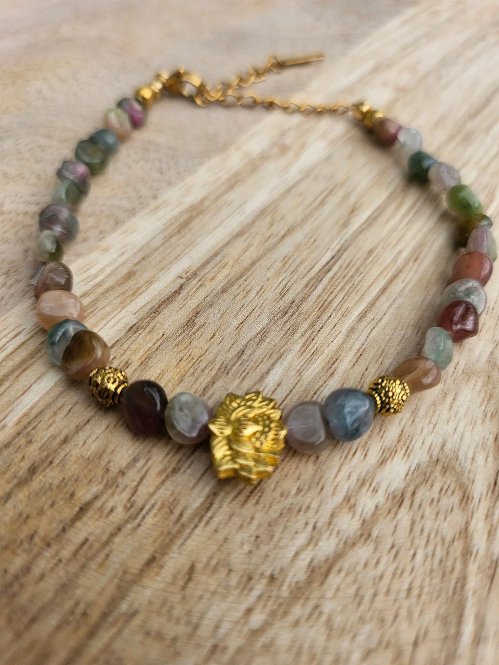 Bracelet “Iris” – Tourmaline Colorée 3 mm – Sur mesure - Kumari Legacy