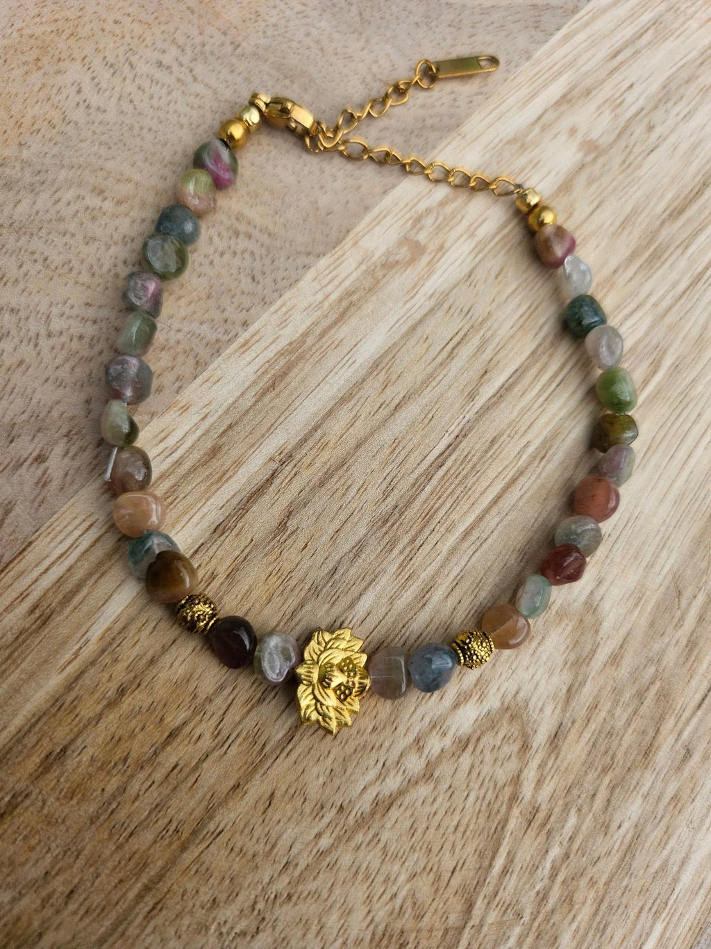 Bracelet “Iris” – Tourmaline Colorée 3 mm – Sur mesure - Kumari Legacy