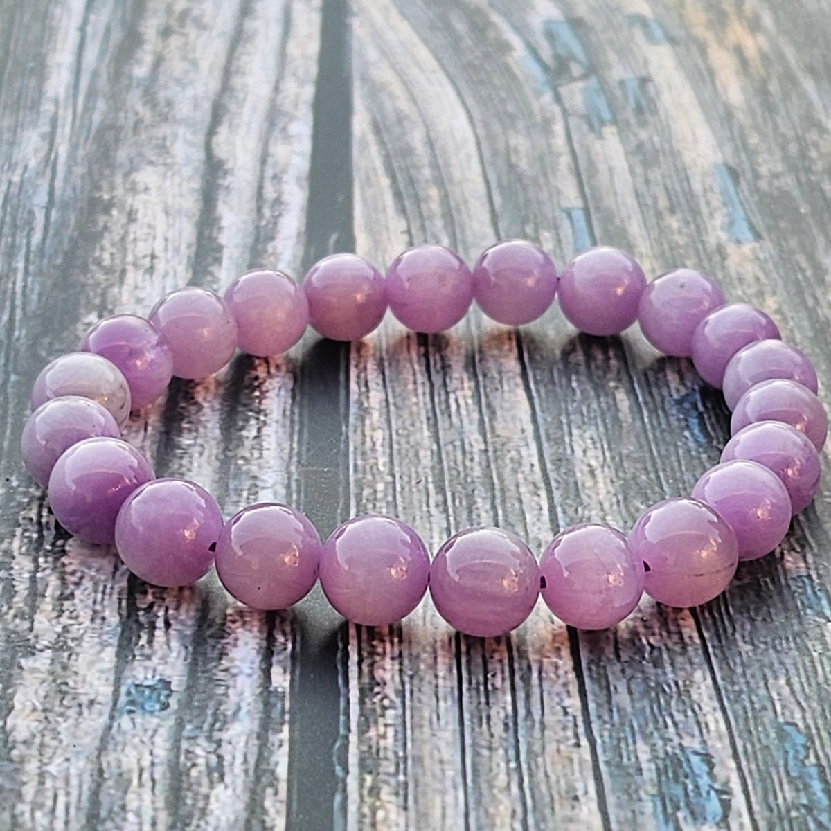 Bracelet Kunzite – 8mm - Kumari Legacy