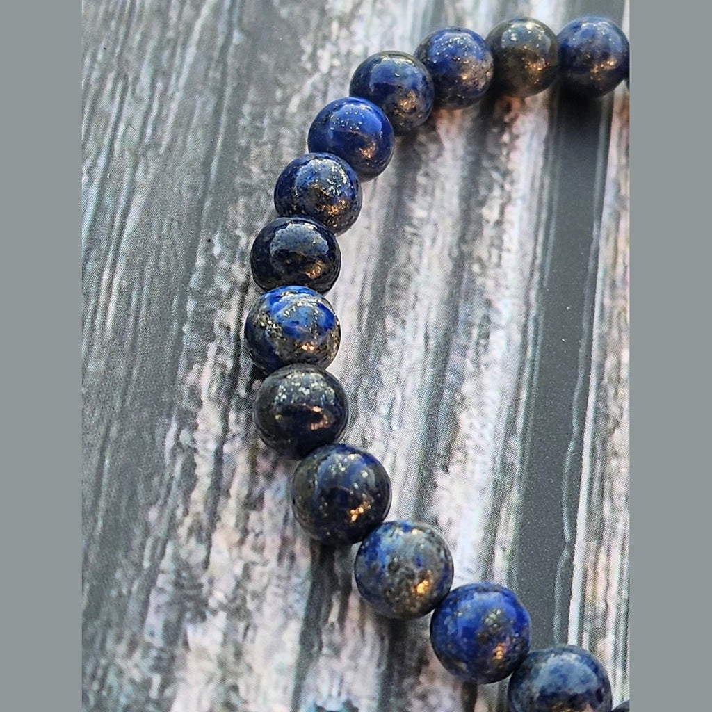 Bracelet Lapis-lazuli – 6mm - Kumari Legacy