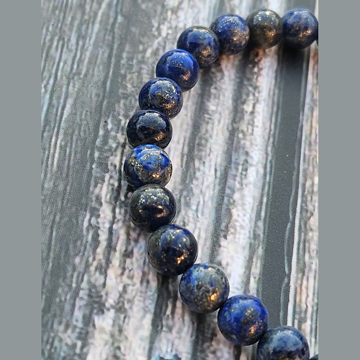 Bracelet Lapis-lazuli – 6mm - Kumari Legacy