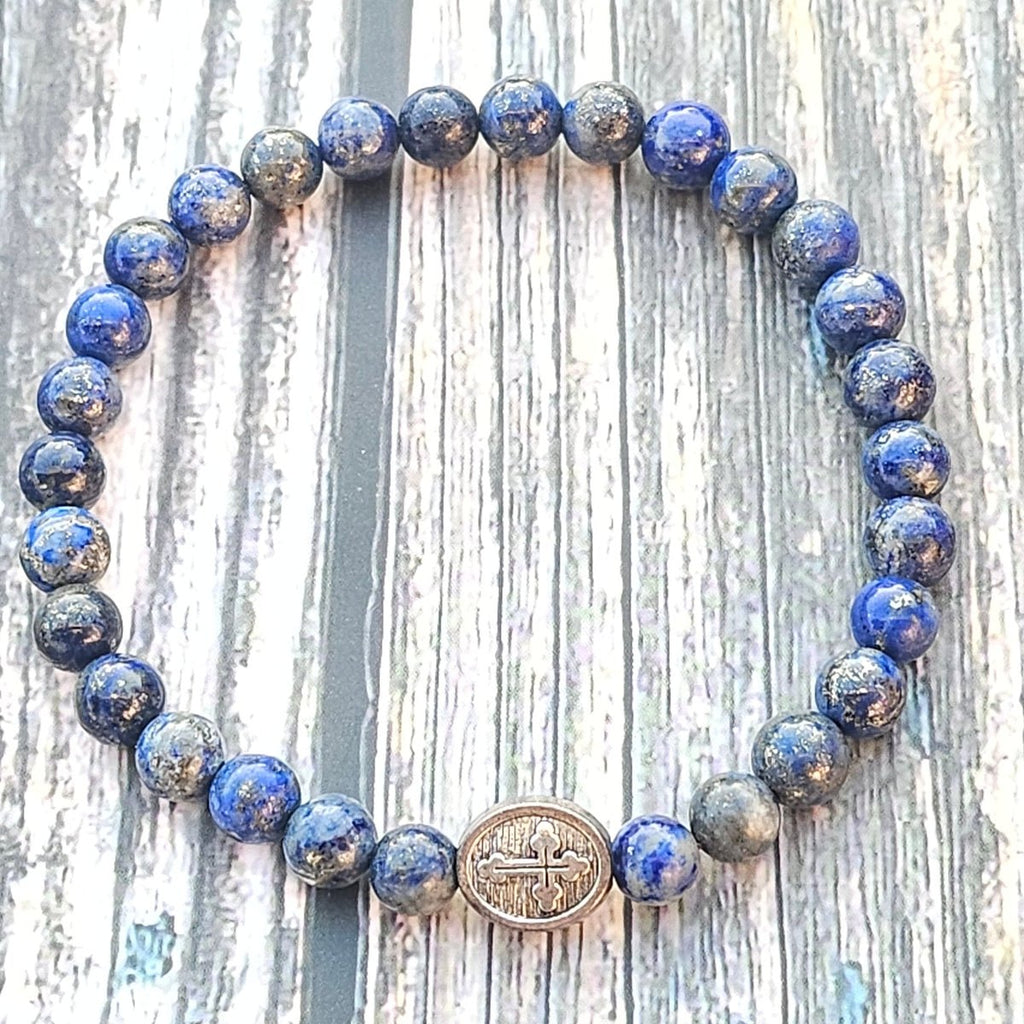 Bracelet Lapis-lazuli – 6mm - Kumari Legacy