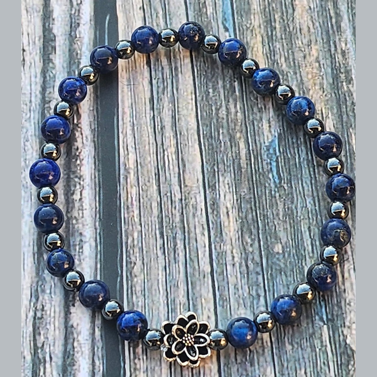 Bracelet Lapis-lazuli Pakistan – 6mm - Kumari Legacy