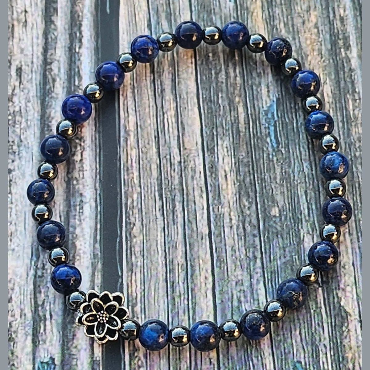 Bracelet Lapis-lazuli Pakistan – 6mm - Kumari Legacy