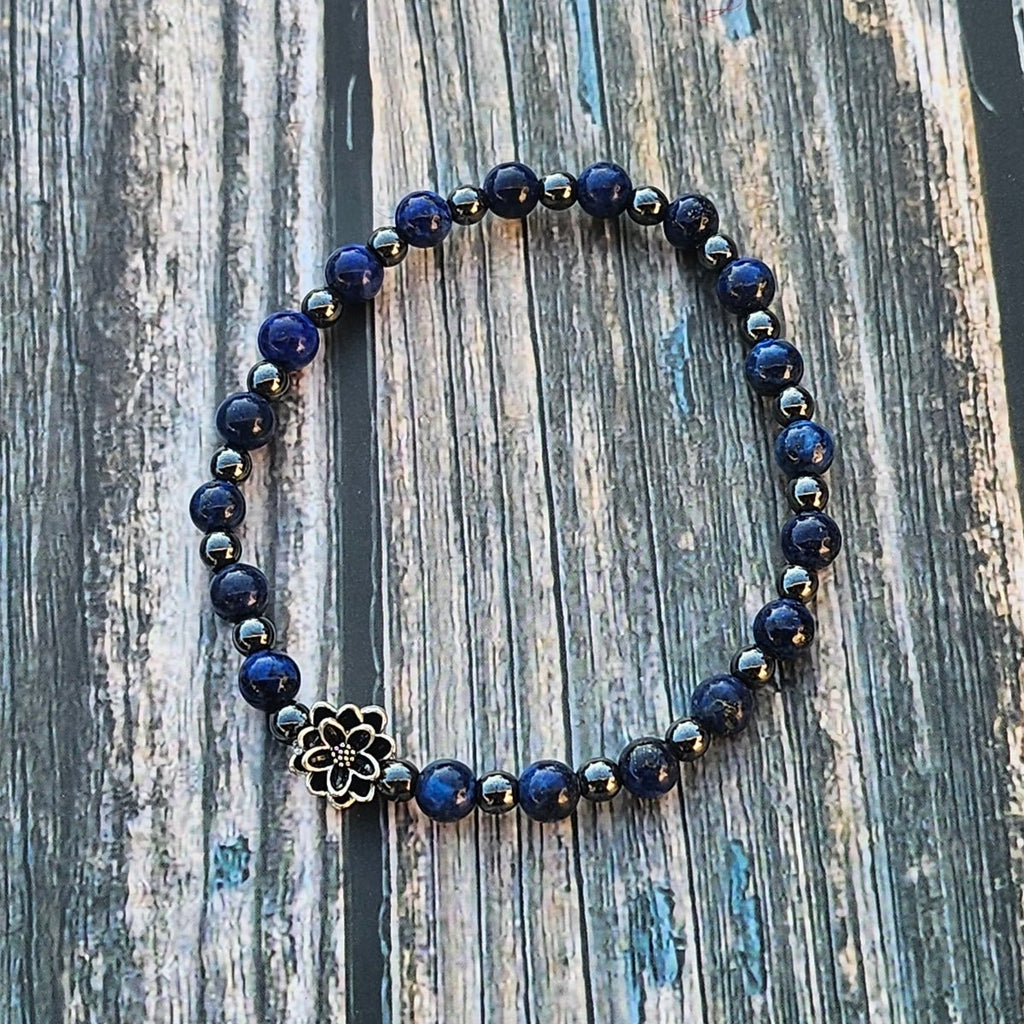 Bracelet Lapis-lazuli Pakistan – 6mm - Kumari Legacy
