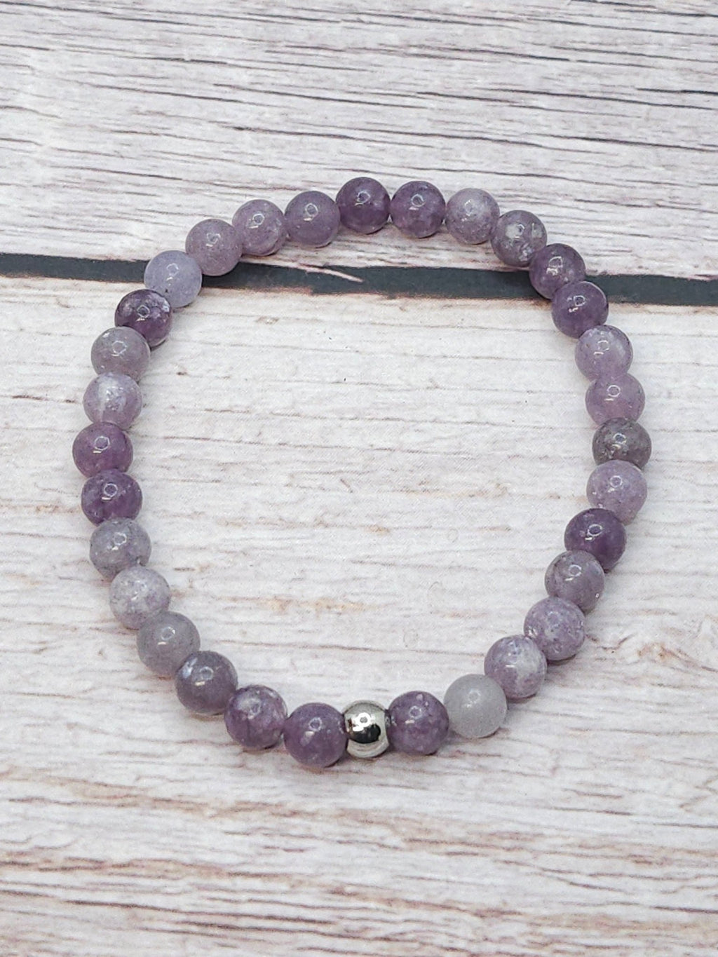 Bracelet Lépidolite 6mm - Kumari Legacy
