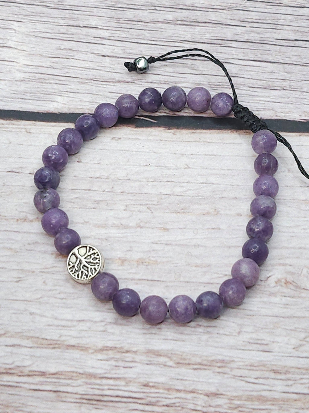 Bracelet Lépidolite 6mm - Kumari Legacy